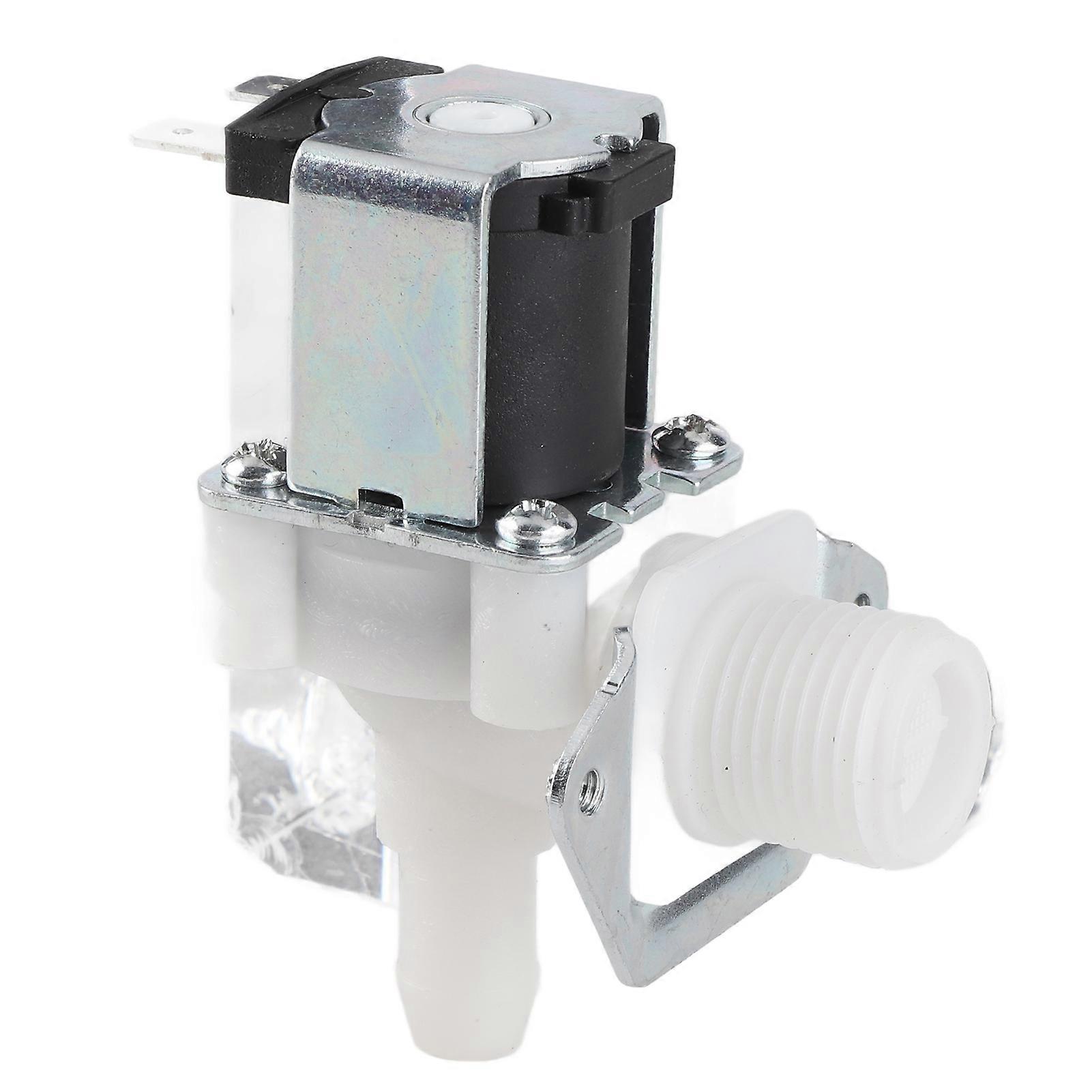 Vanne électromagnétique en plastique DC 12 V DN15 G1/2, interrupteur d'entrée d'eau normalement fermé
