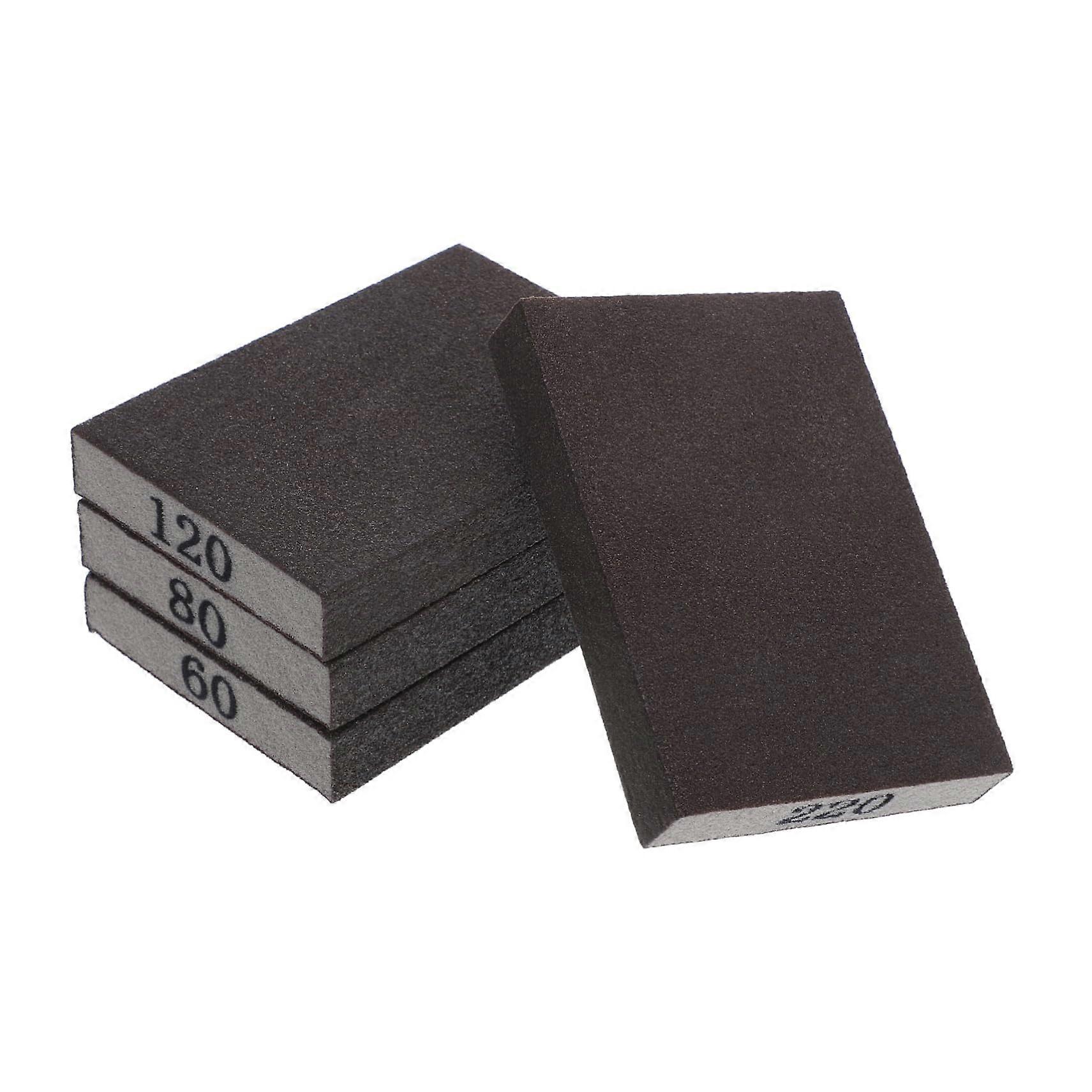Bastel Schleifpads Schwammblöcke Hohe Dichte 60 80 120 Für Feinschliff Schleifen Holz Metall Kunststoff