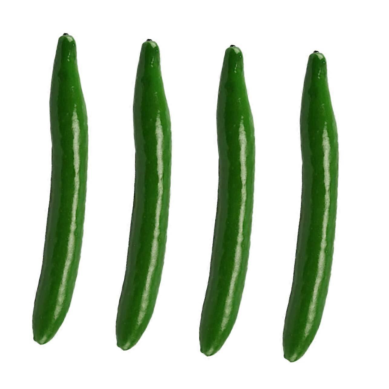simulated cucumber decor, artificial cucumber, fake simulation cucumber models