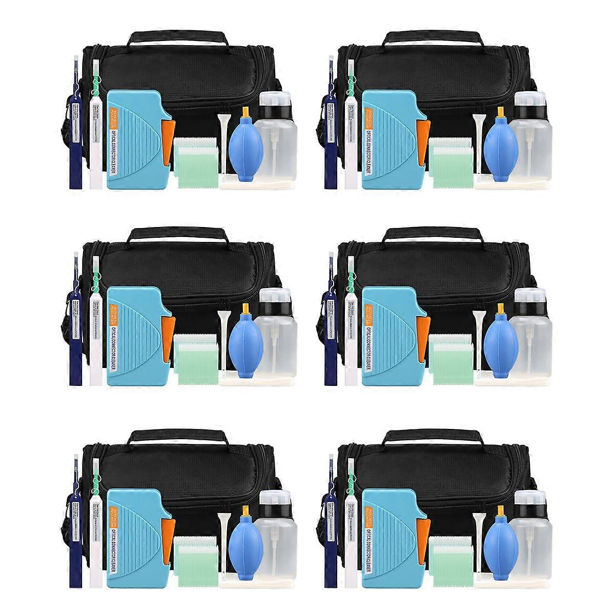 10 PCS Fiber Optic Cleaning Kit with Cassette for LC Connectors
