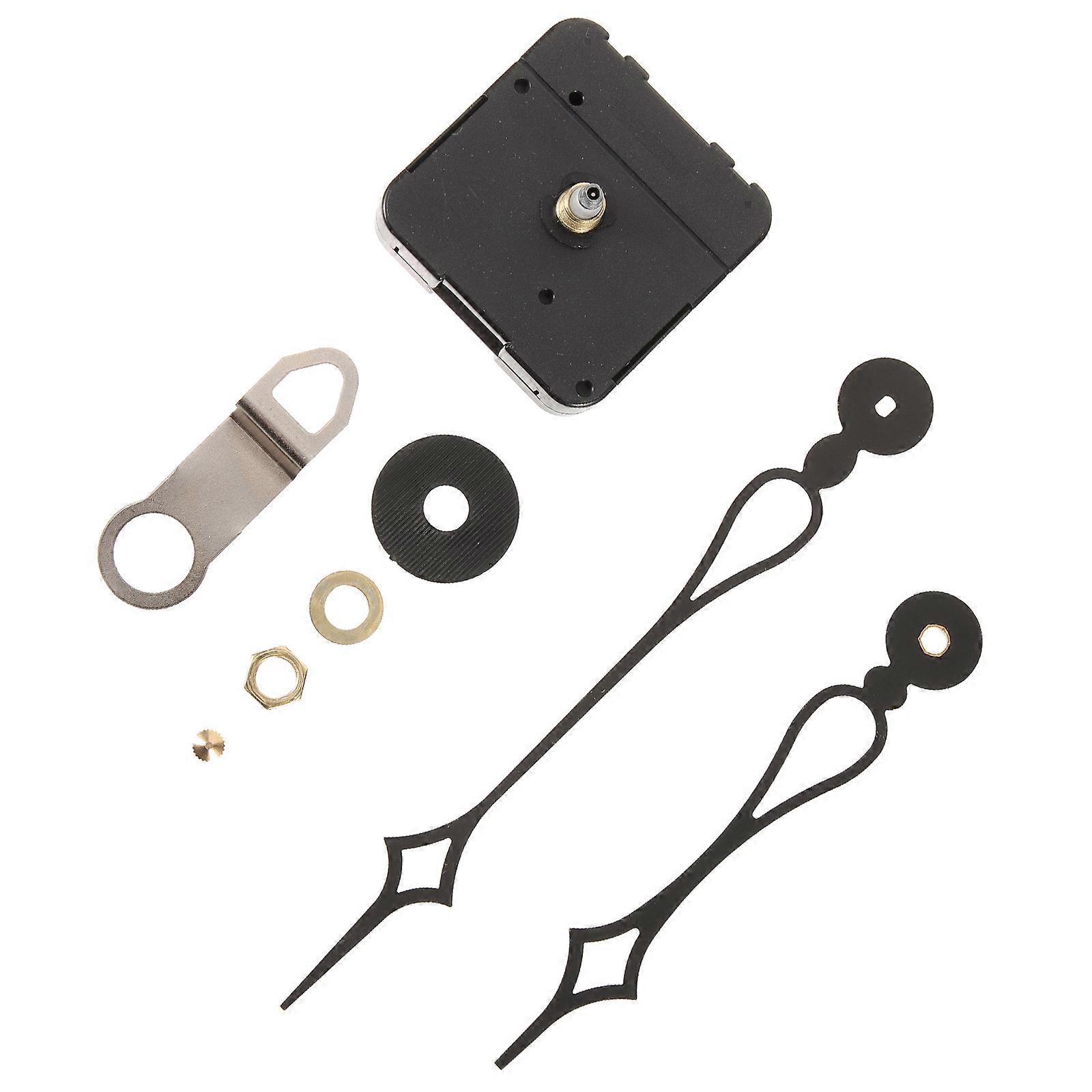 Diy Clock Parts Wall Clocks Mechanism Replacement Parts Assorted Color Simple Structure 17.00x1.80x0.10cm 1Set