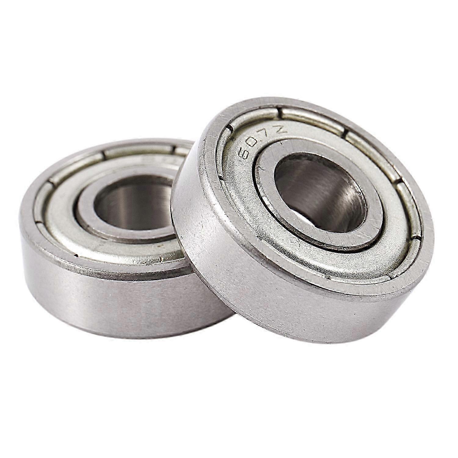 10 roulements à billes métalliques scellés à une rangée de 607ZZ 19 x 7 x 6 mm