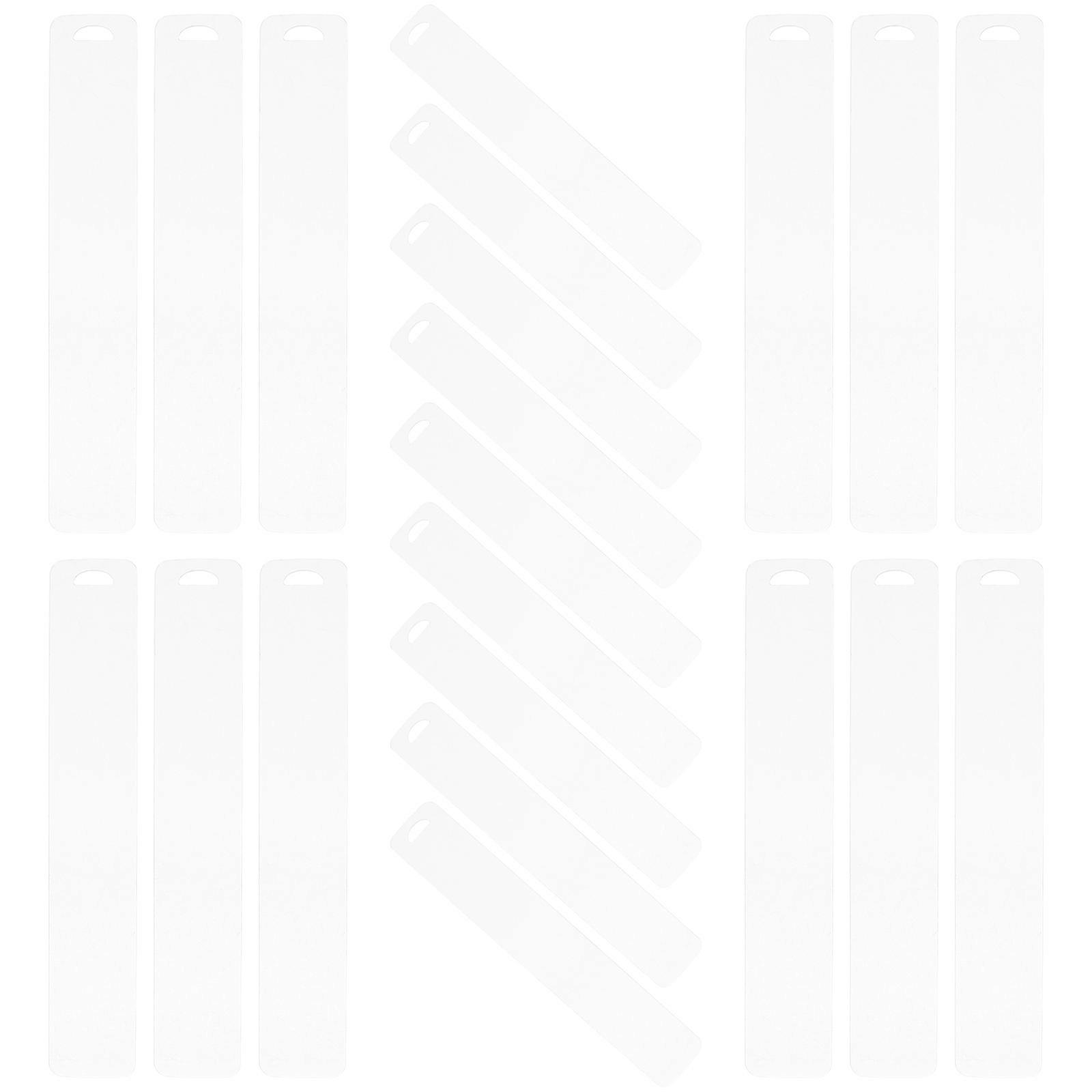 Reserved Seating Signs Acrylic Table Identifier Party Decorations Birthdays Transparent Simple and Elegant 25Pack