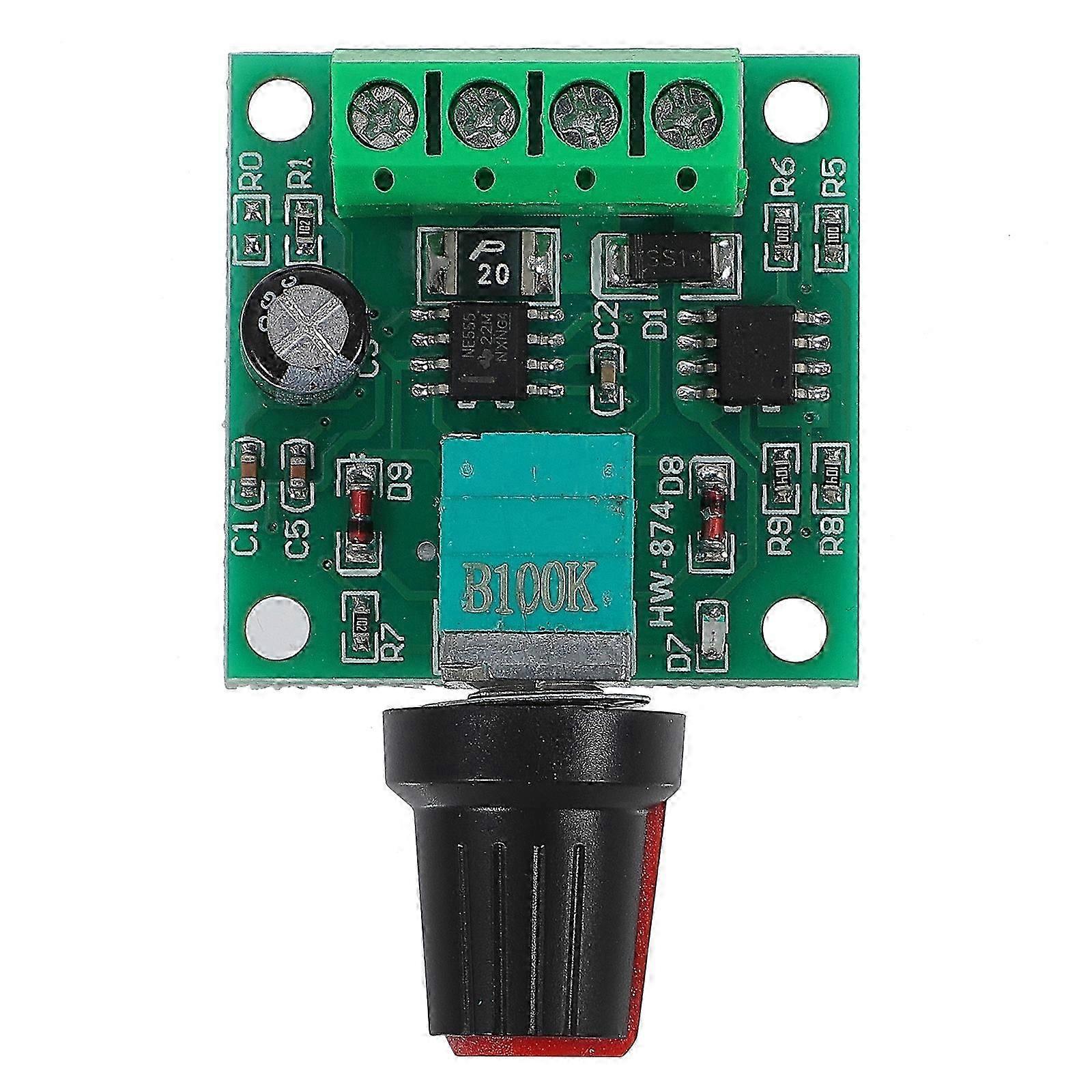 Dc Motor Speed Controller 1.8v-12v Adjustable Low Voltage Regulator Controller