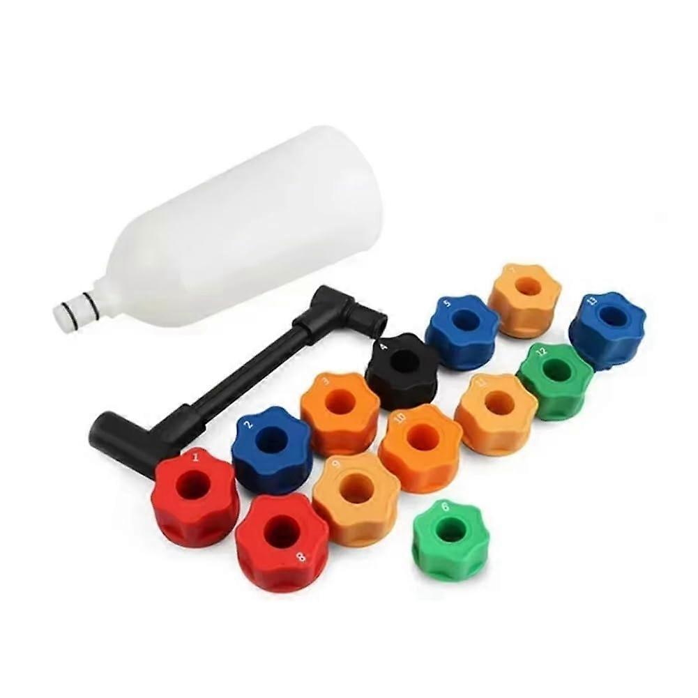 Oil Filler Funnel Set, 15-Piece Car Engine Oil Change Tools For Refilling, Refill Funnels, Easy To Use, Universal Fit