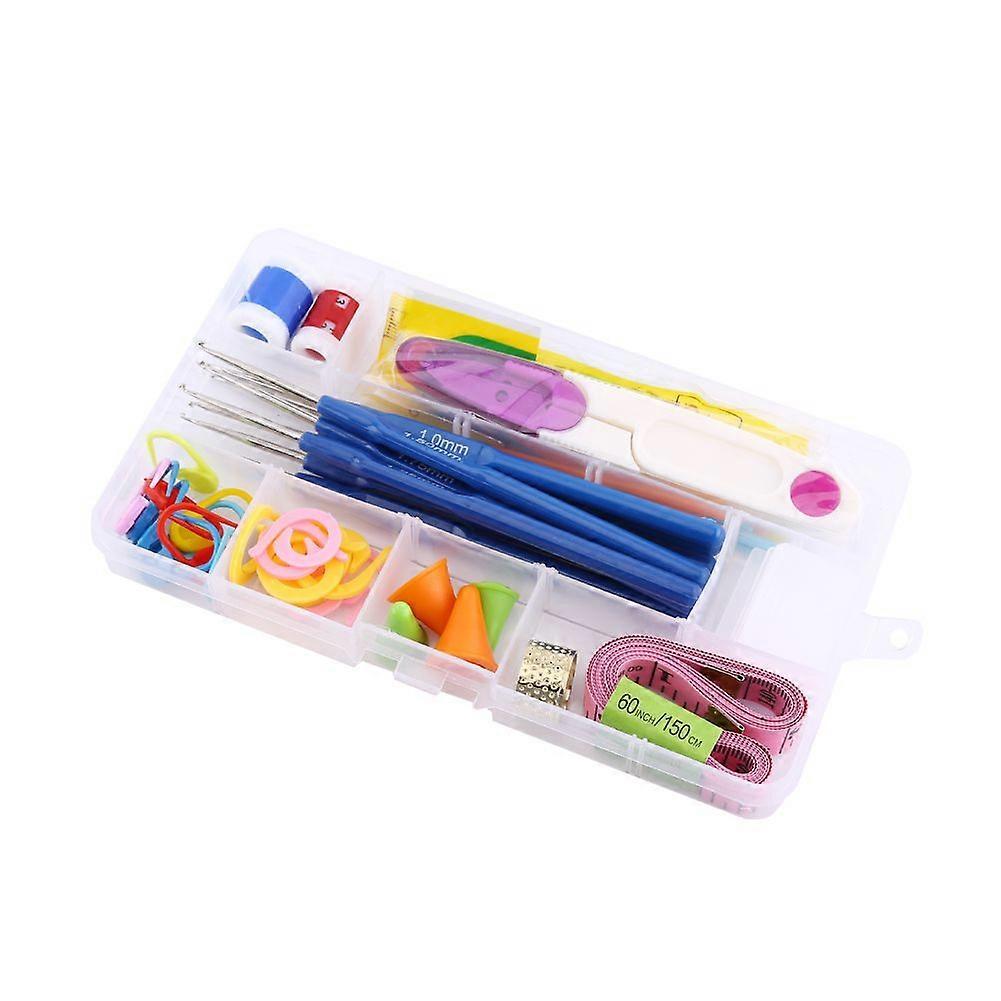 2025 Latest Model  Set of 16 Soft Grip Handle Crochet Hooks Knitting Needles