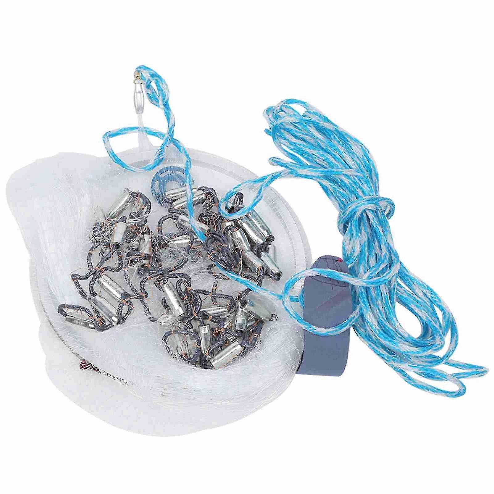 Portable Durable Fishing Mesh Net Cast Net Fishing Tool Accessories American Type