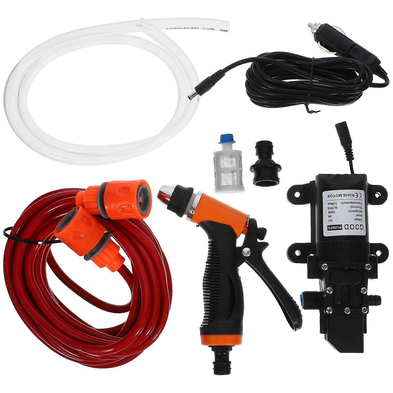 High Pressure Washer Washing Car Self-Priming Water Pump Kit 1Set
