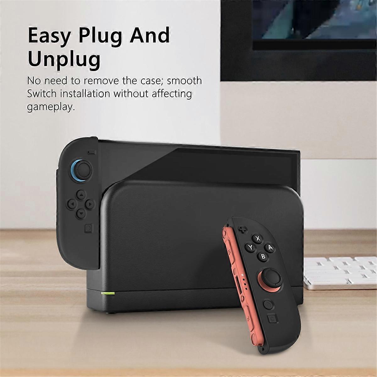 4 in 1 Protective Set Switch 2 Tempered Glass Screen