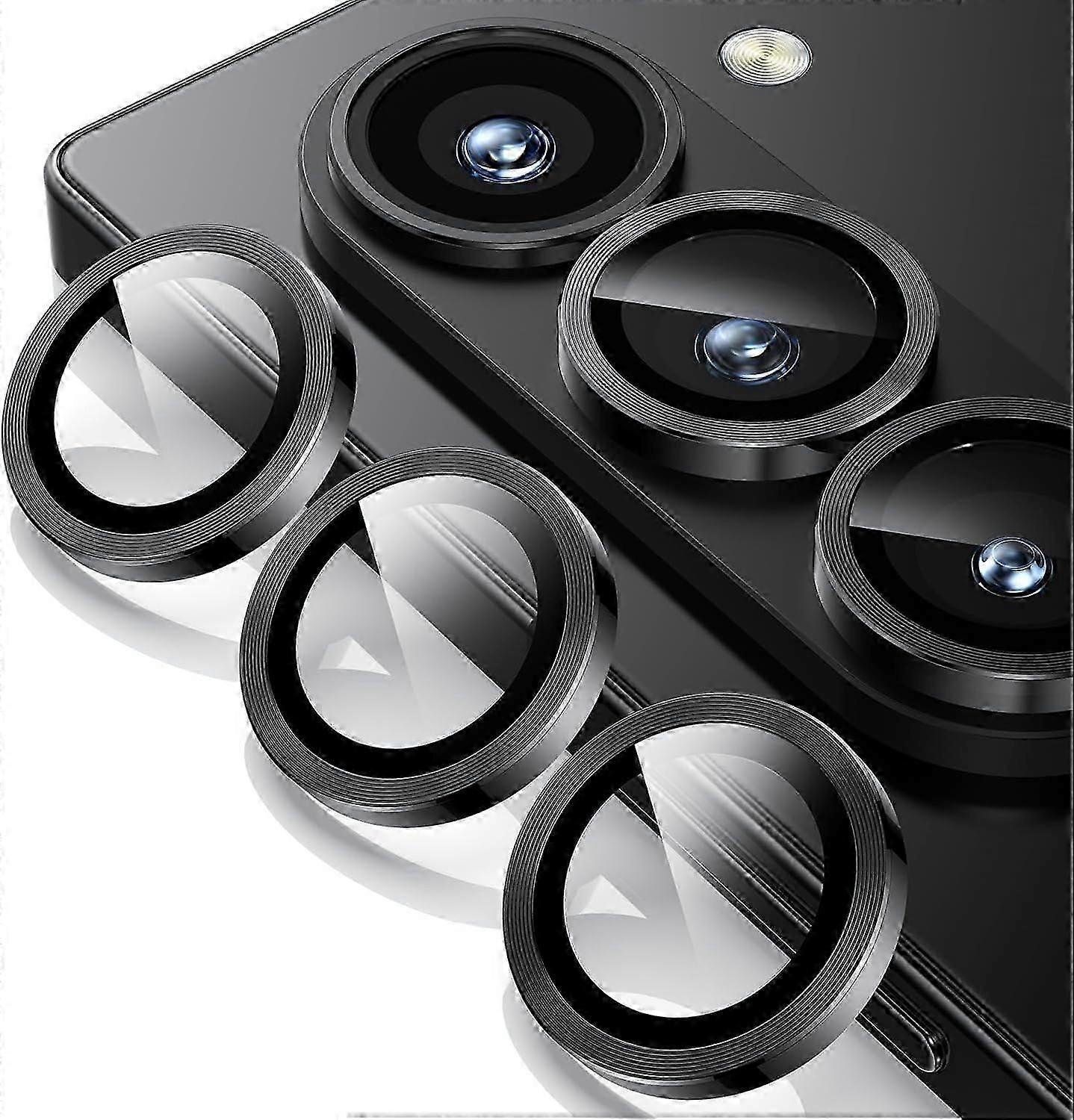 For Z Fold 6 Camera Lens Protector, Ultra HD Tempered Metal Glass Anti Scratch Rear Camera Screen Protector Film for Samsung Galaxy Z Fold 6