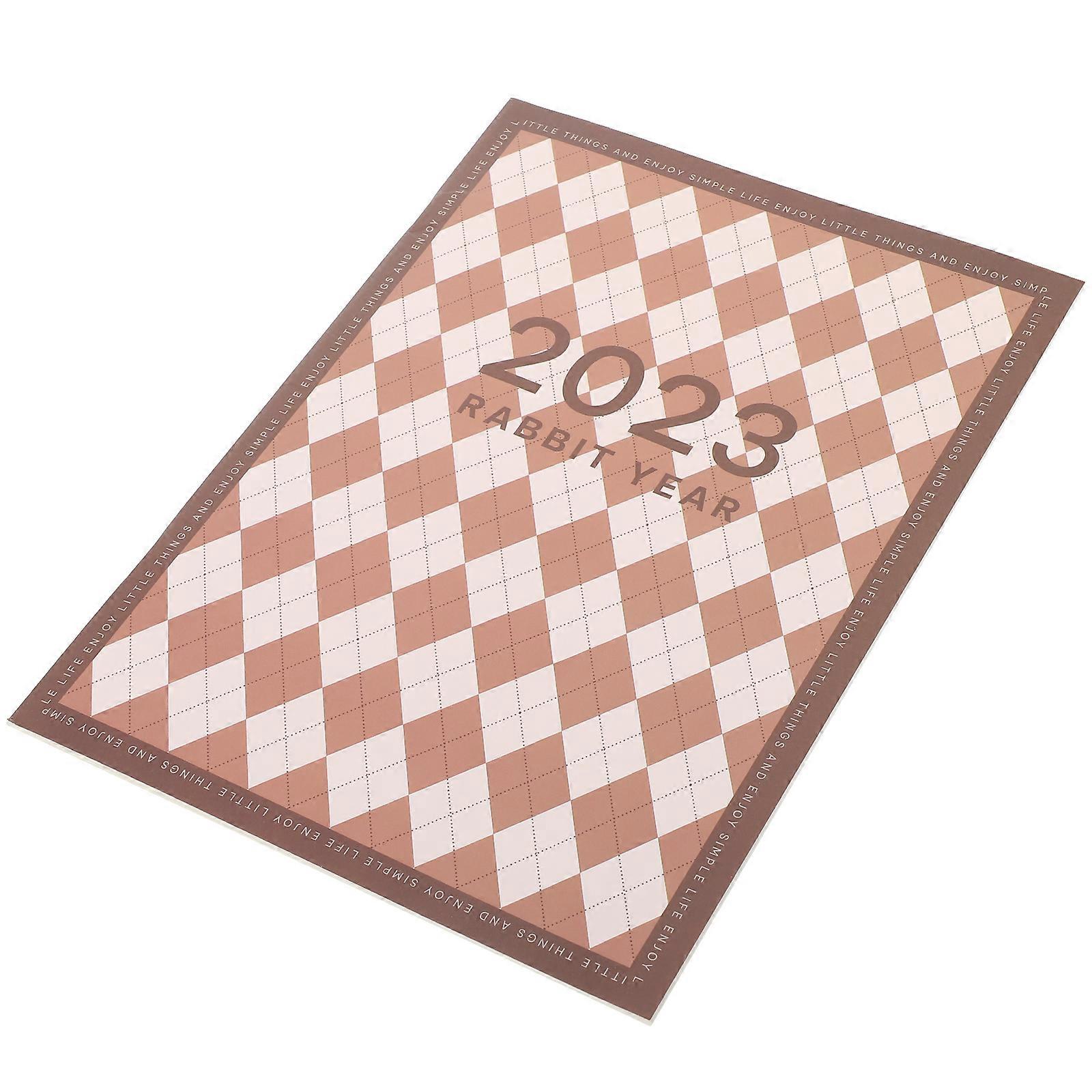 Task Planner Notepad Schedule Recording Notepads Thickened Paper For Office Workers 28.6X20.8CM Color Printing Technology 1Pcs