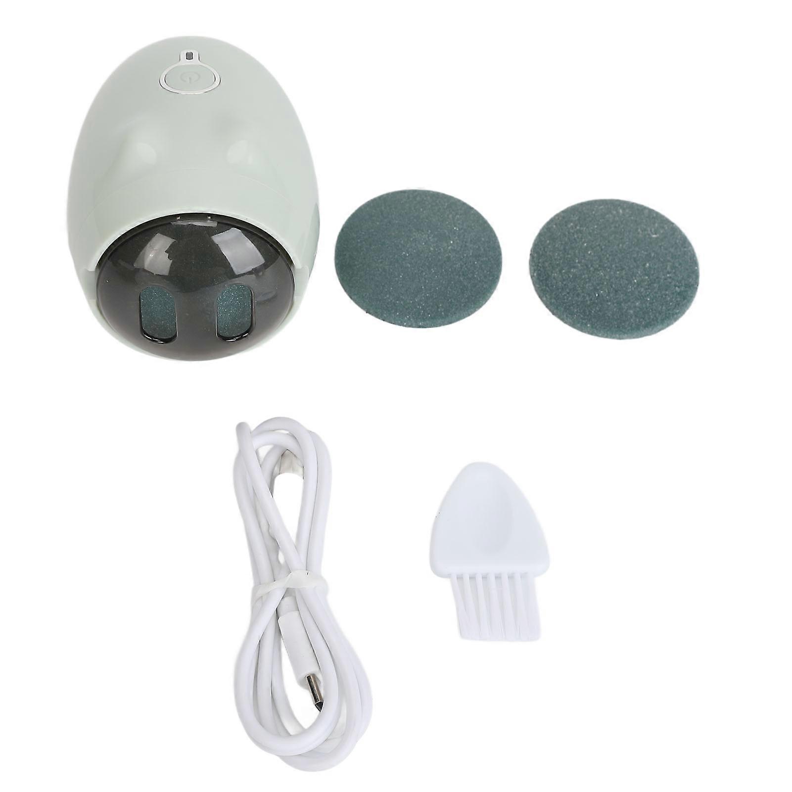 Rechargeable Callus Remover with Interchangeable Heads for Smooth Feet