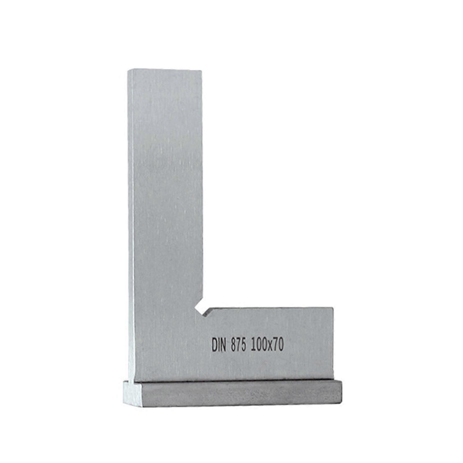 Strong Aluminum Right Angles Square Wide Base Tool Three Size Option for Outdoor Construction & DIY Measurement Tasks Multicolor