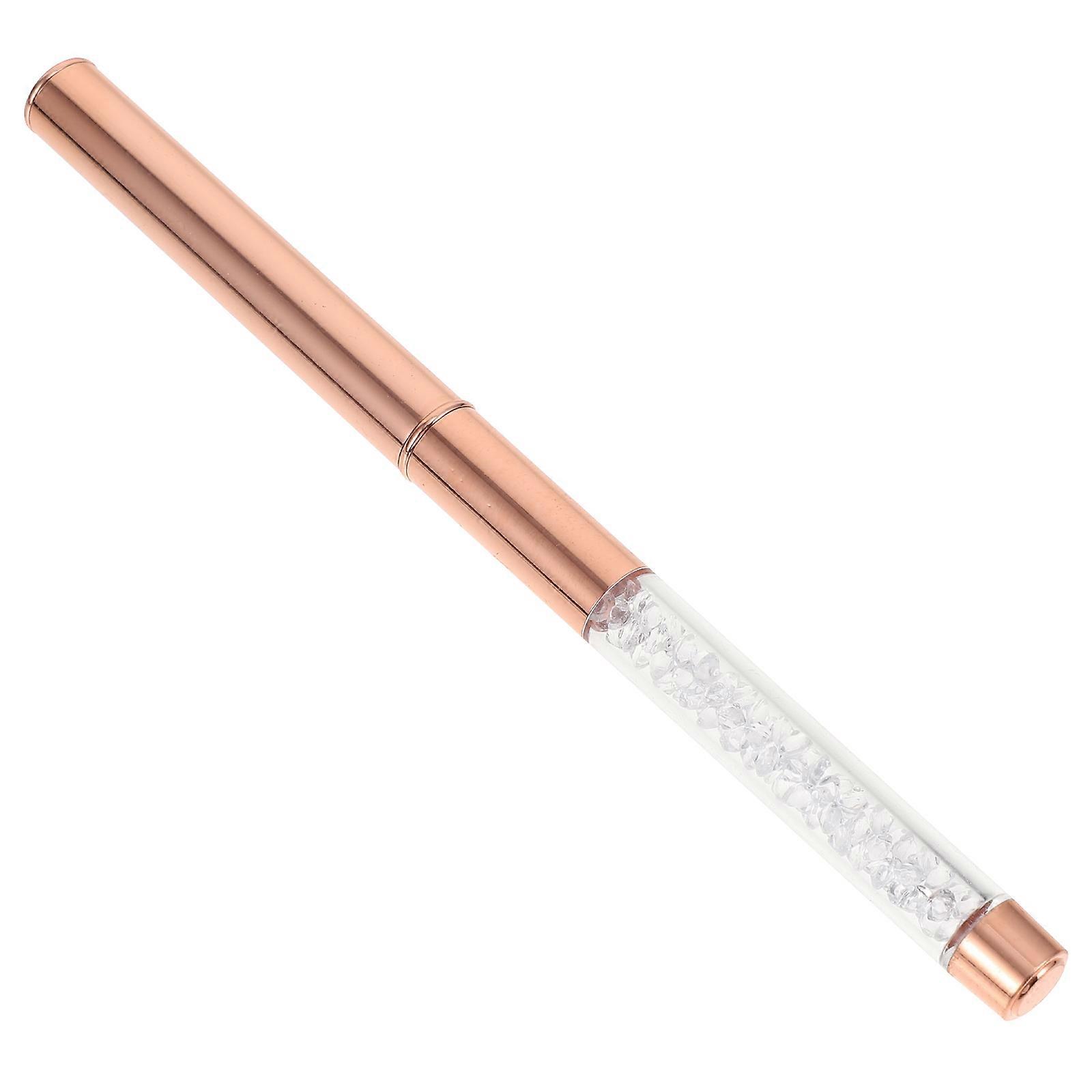 Multi UV Gel Nail Art Pen for DIY Manicure Easy to Use Durable Plastic Long Handle 1Pc