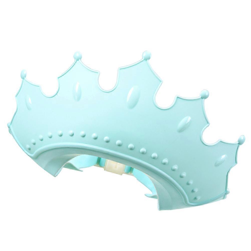 Adjustable Shampoo Hat for Boys Comfortable Bathing Cap with Visor, Soft TPE Material, Crown Shape Design for Fun Hair Washing Experience