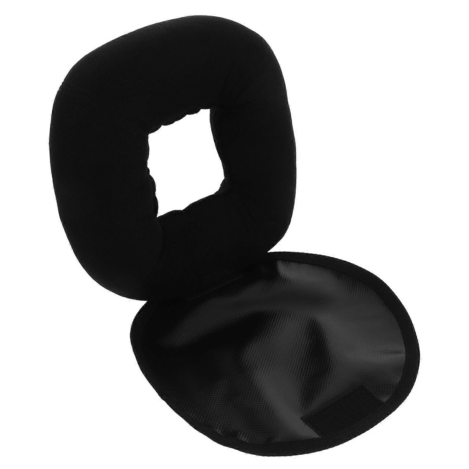 Multifunctional Helmet Stand Motorcycle Helmet Storage Accessory Breathable Ventilation Black 12.00X12.00X7.00CM 1Set