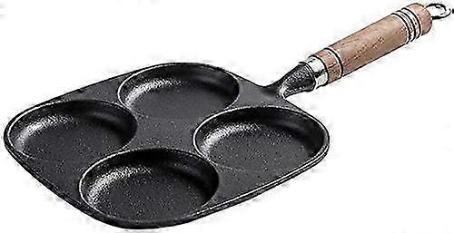 Cast Iron Egg Fry Pan - Classic British Breakfast Essential