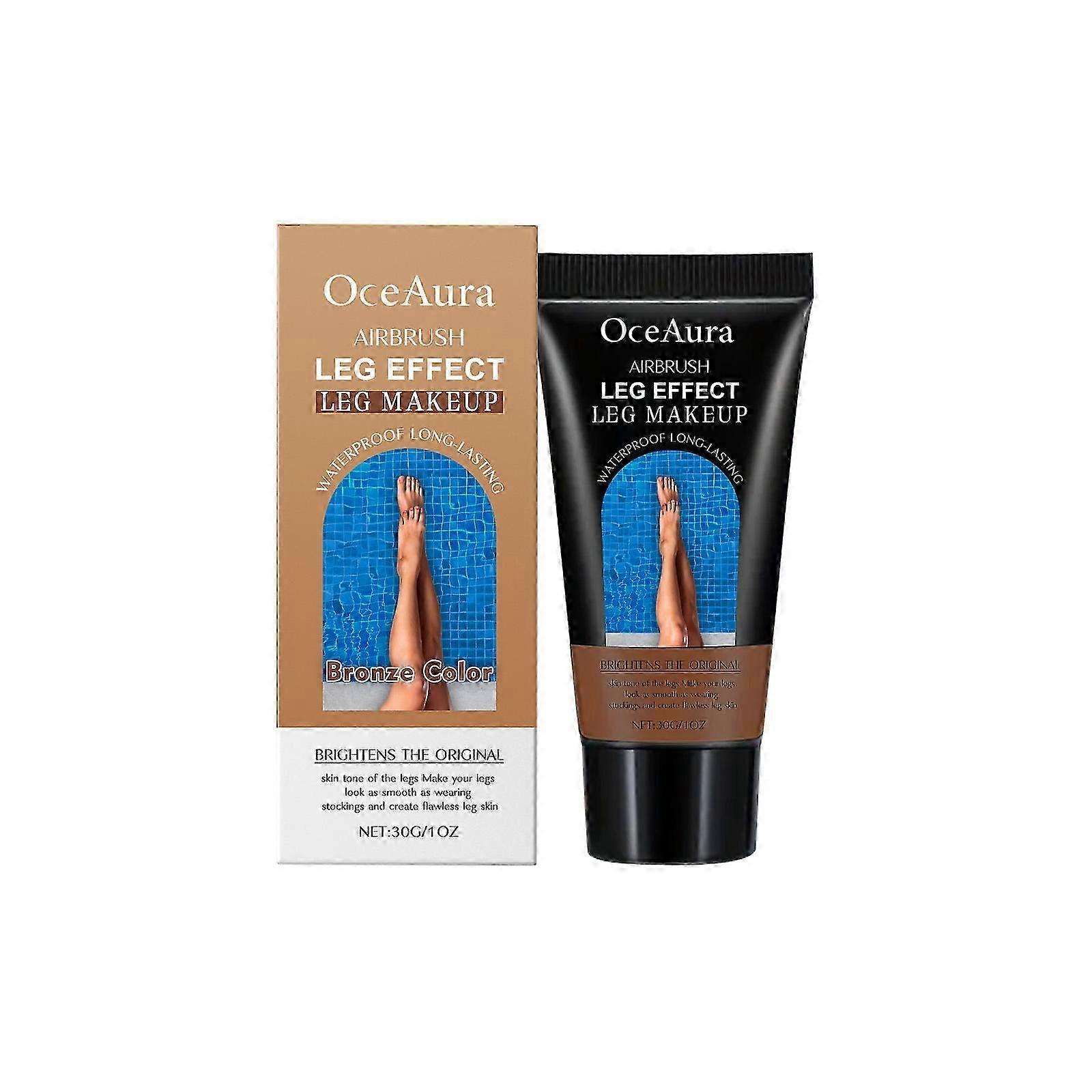 OceAura leg bronzer - beach-ready tanning cream with hydrating properties