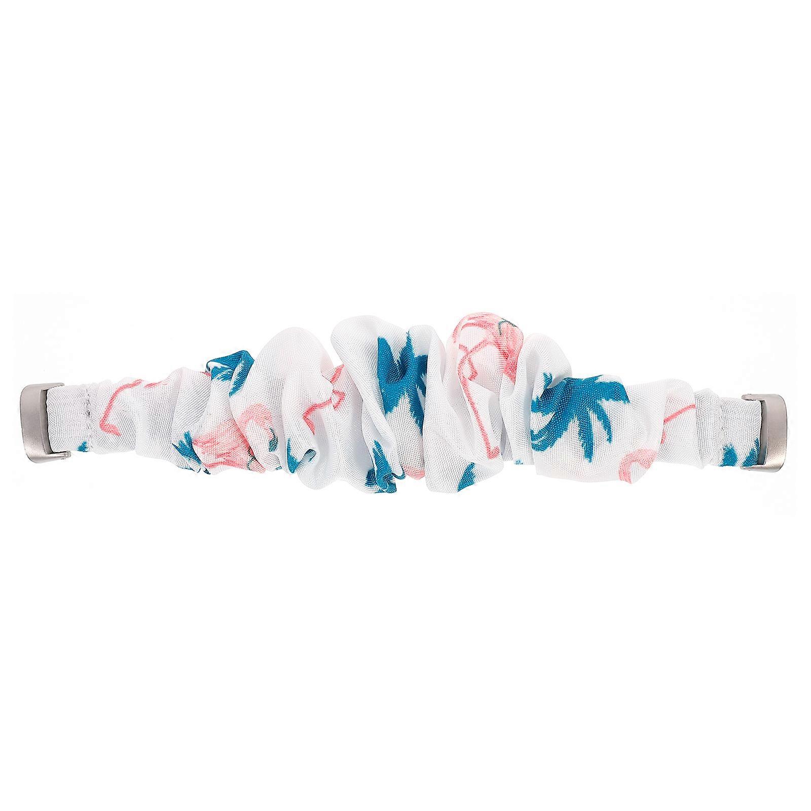 Scrunchy Fabric Watch Band For Women Adjustable Design Daily Use 5.5×1.2×0.4in Easy To Wear 1Set