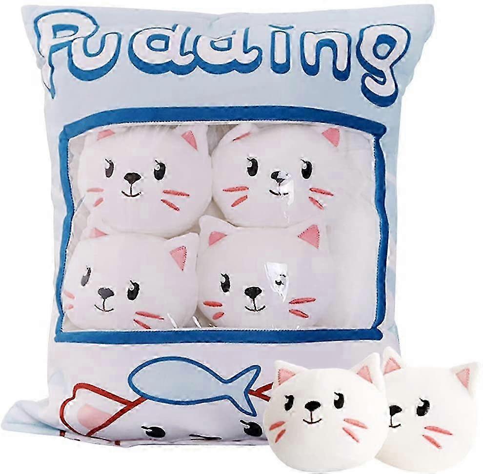 2025 Removable Fluffy Animal Kitty shape Toy