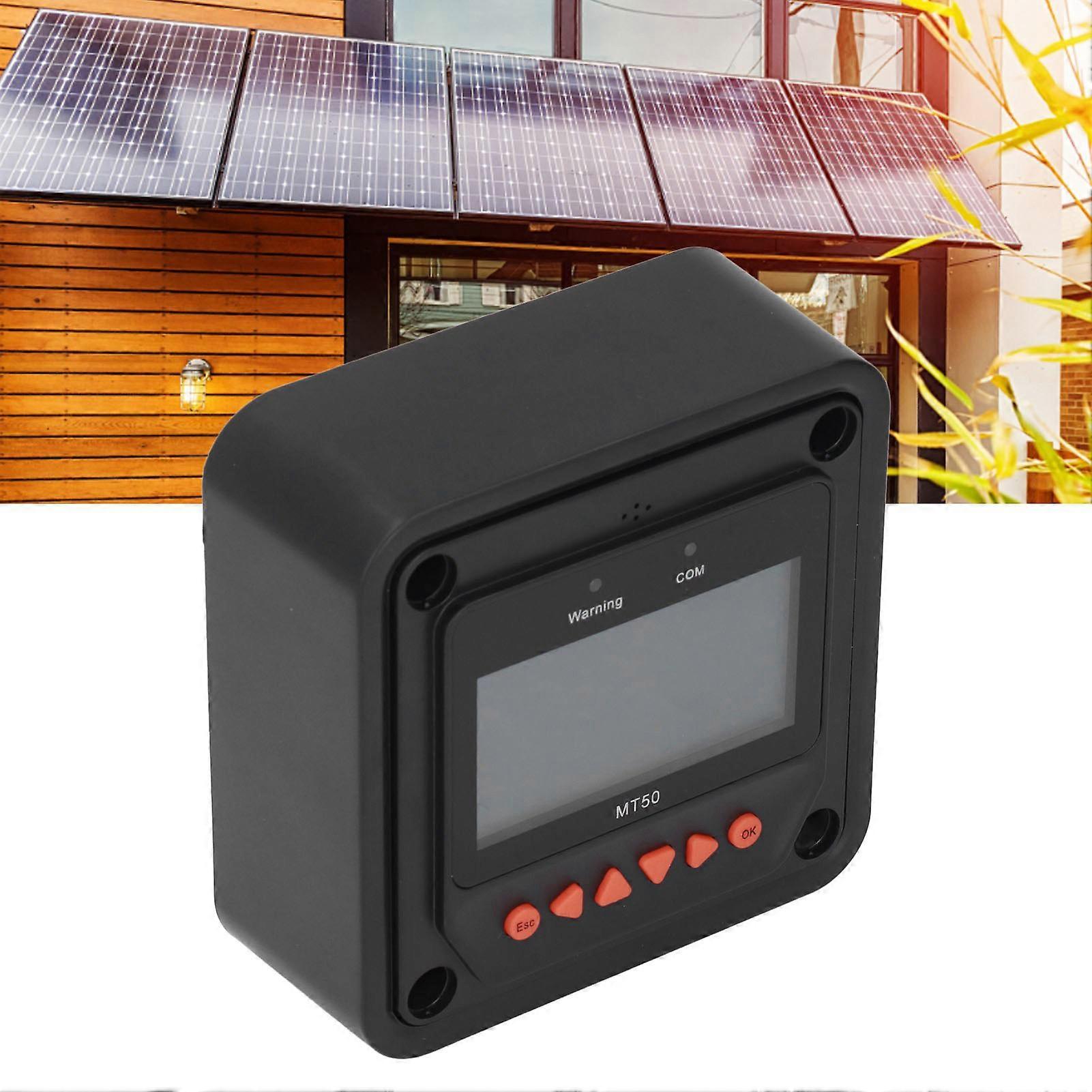 MT50 Remote Meter LCD Display Solar Controller 98x98mm Panel