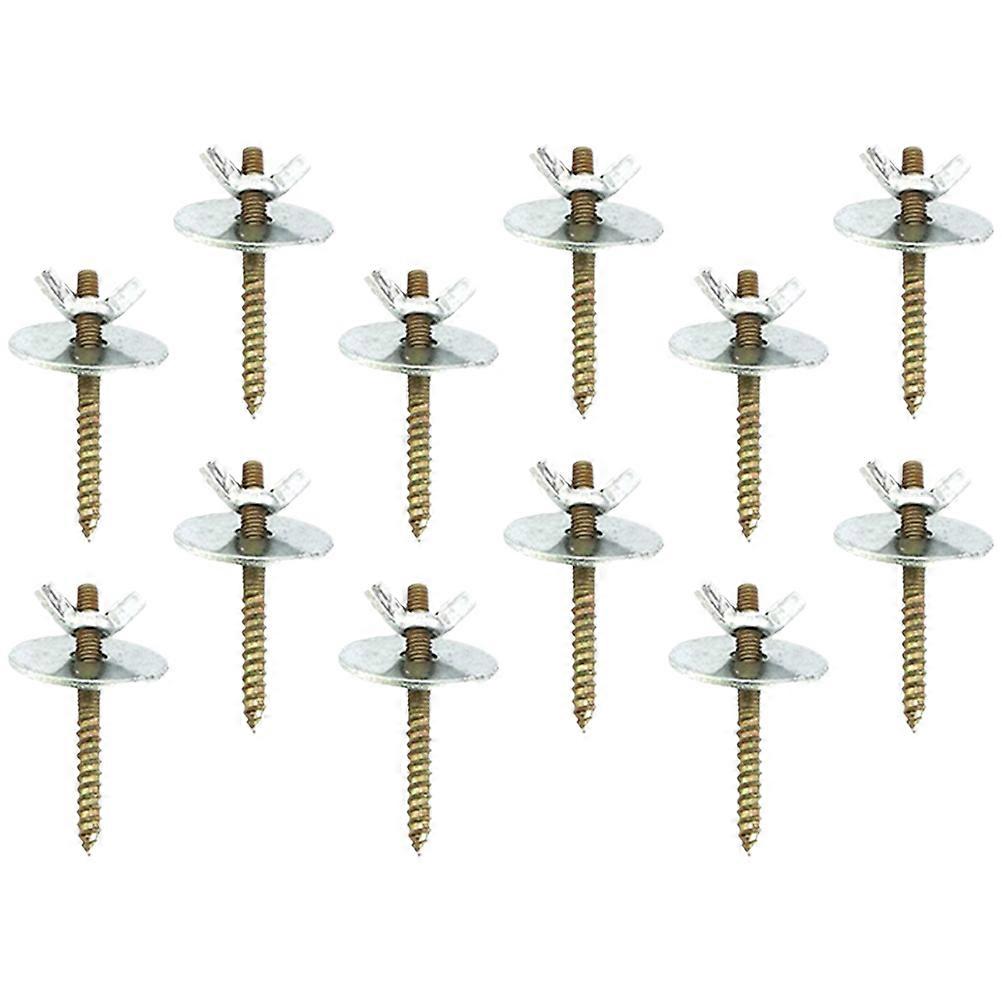 Birdcage Accessories Set 12 Sets For Bird Feeding Practical Design Stable Installation