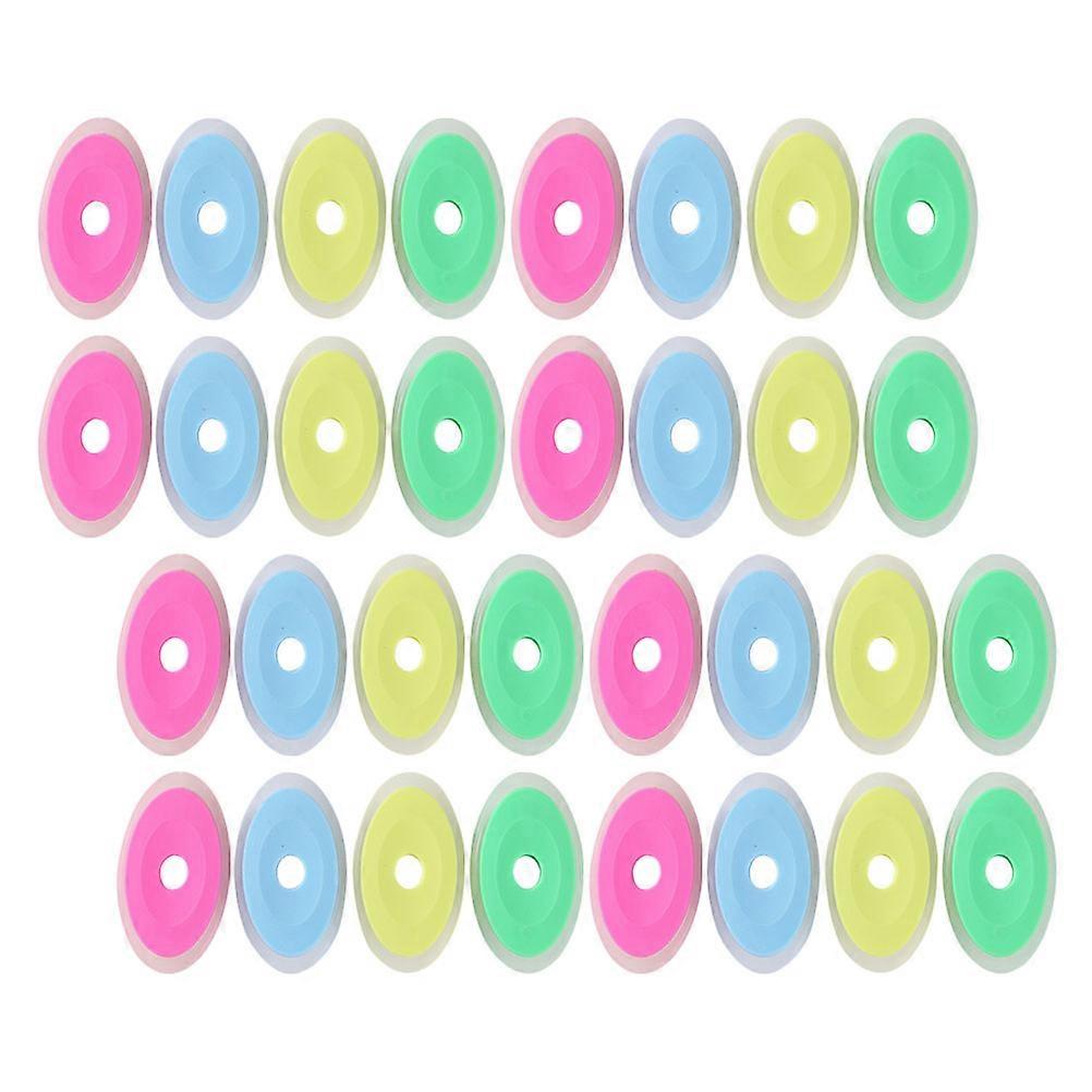 50 τμχ Διάφορες έγχρωμες γόμες σιλικόνης για παιδιά Δημιουργικά μαθητικά χαρτικά για GelPens