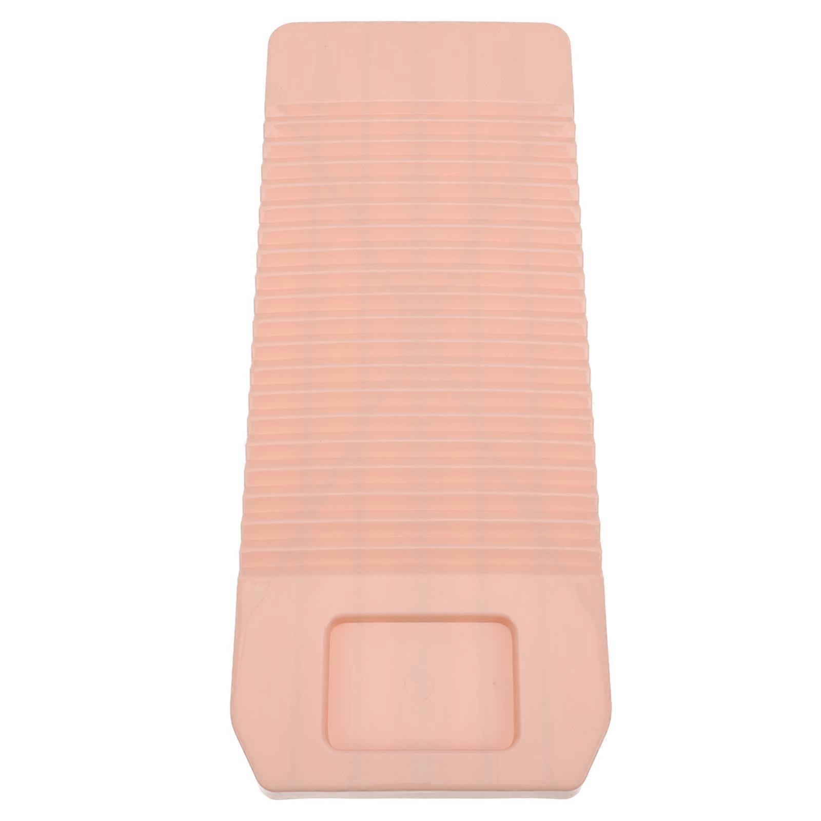 Plastic Washboard for Home Use Pink Hand Washing Board Durable Easy to Move 12.0 Inches