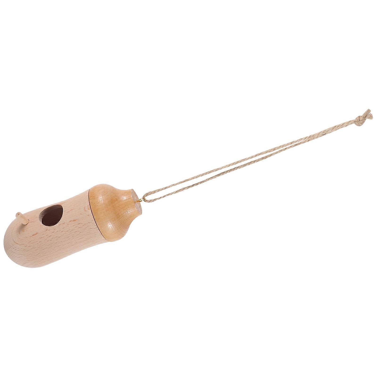 Outdoor Hanging Bird Feeder For Birds In Khaki Color Featuring Durable Material 1Set For Garden Decoration