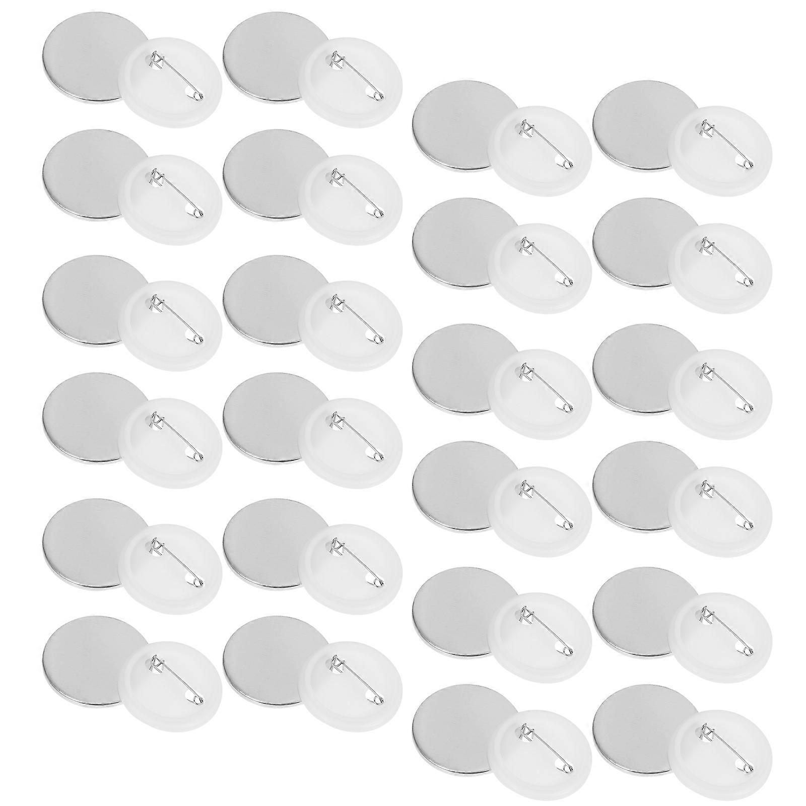 Unfinished Badge Ornament Sets for Creative Button Making