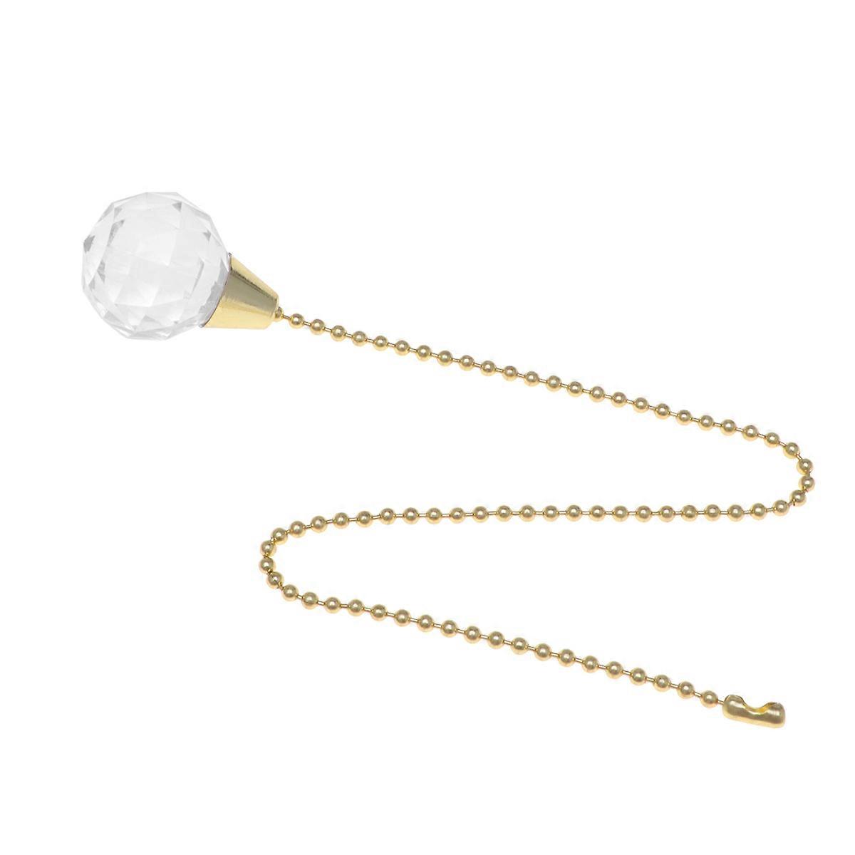 Golden Crystal Beaded Hanging Chain for Decor Use Adds Elegance and Shiny Look to Home Banquet