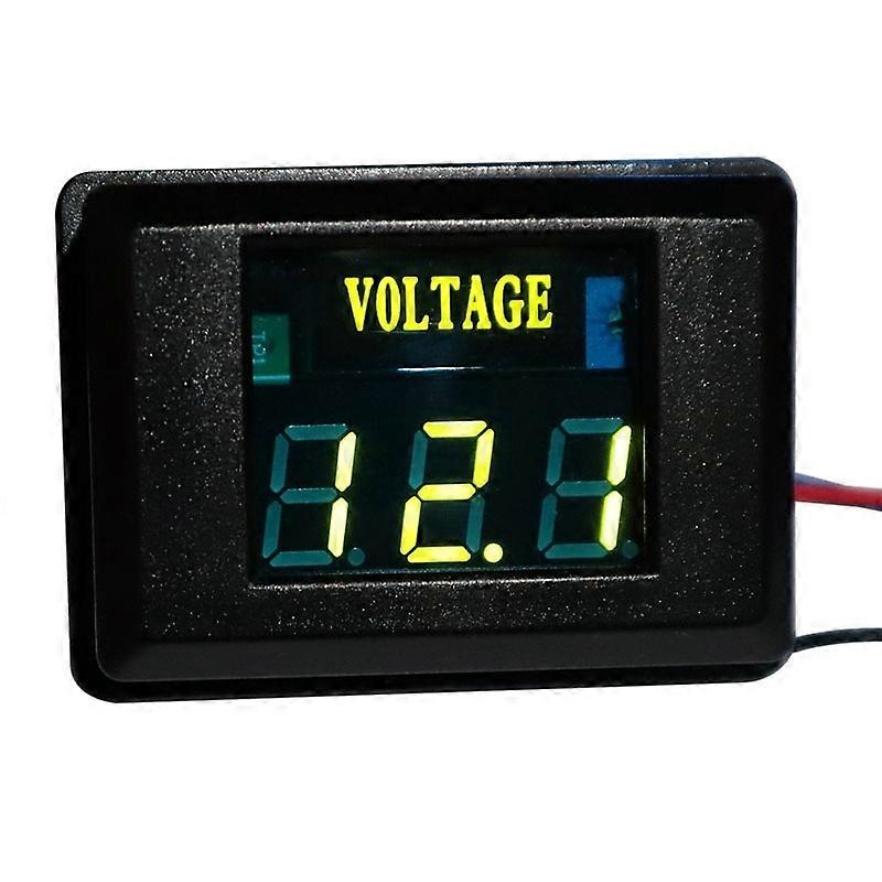 DES-2 LED Digital Display Car Battery Voltage Meter DES-2 Voltage Meter Green