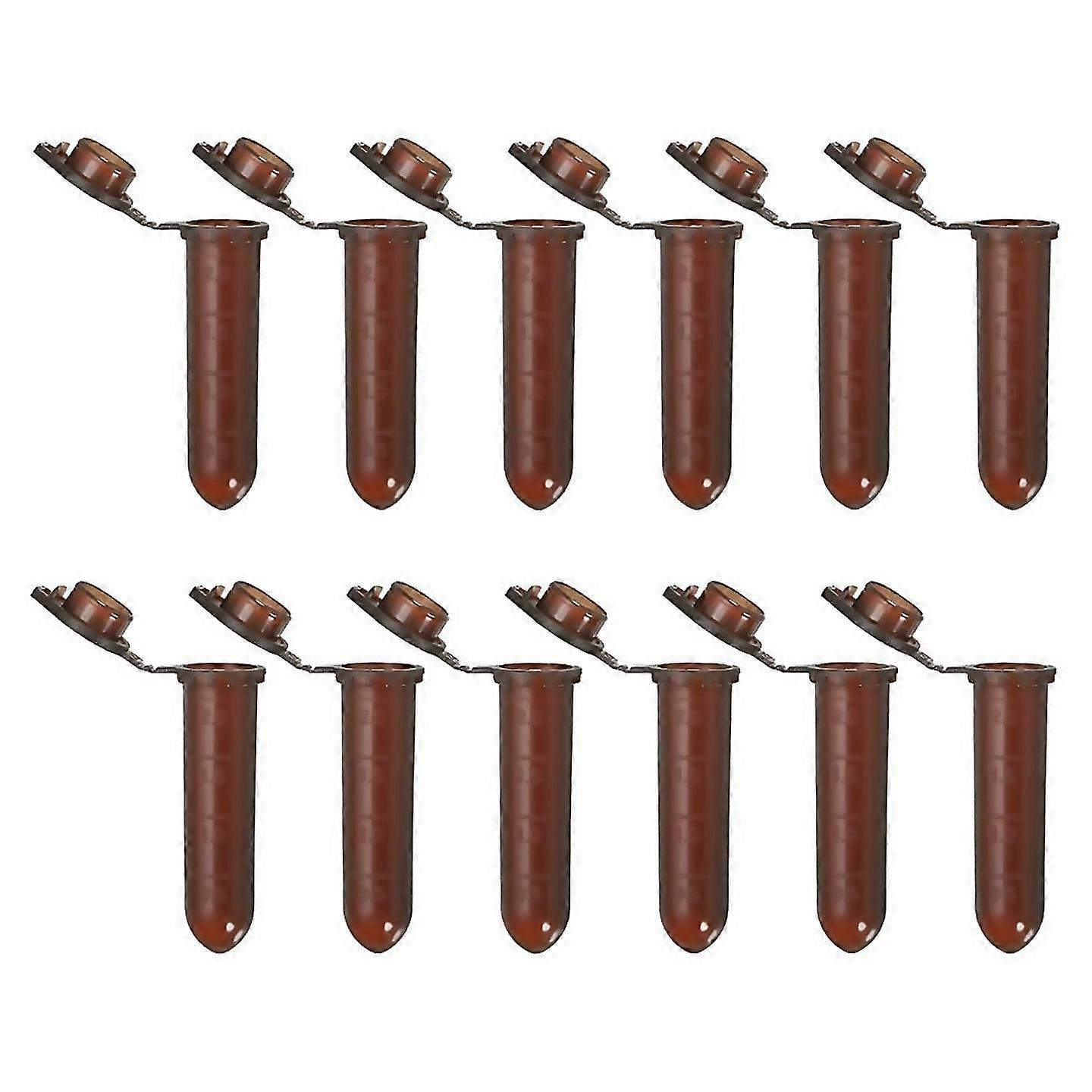 For 2ml 1000 Pcs Round Bottom Centrifuge Tube With Snap Cap Fruugo Uk Brown