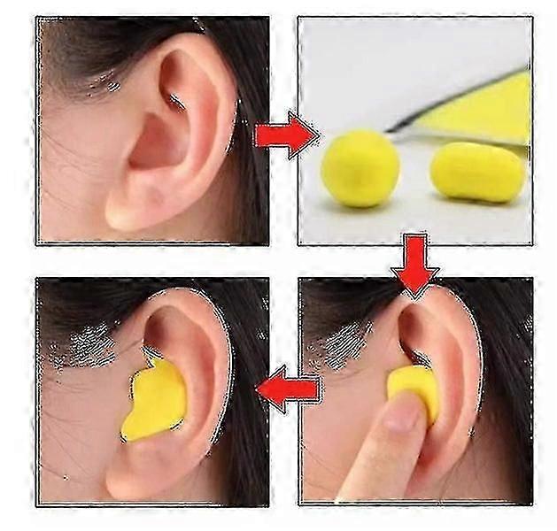 Soundproof Shapeable Earplugs for Sleep and Work