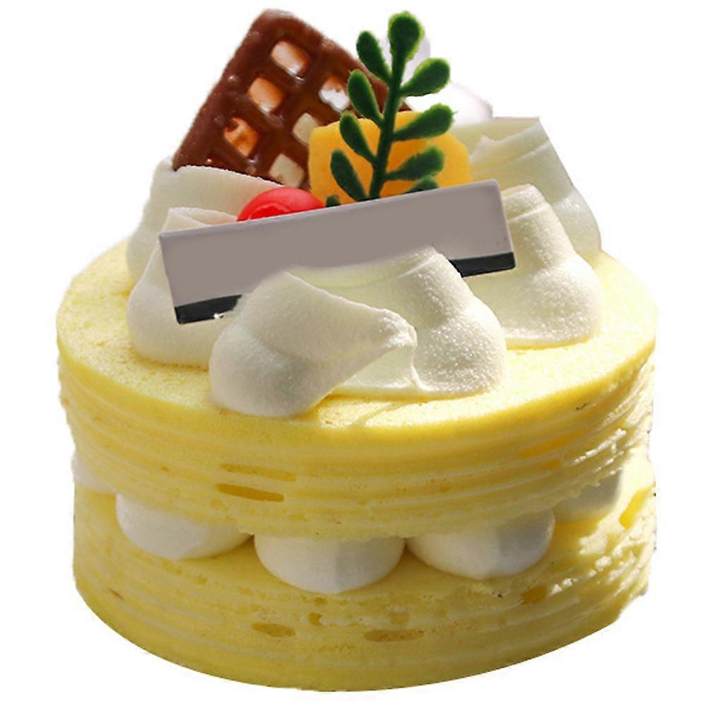 Simulated Dessert Cake Model For Home Kitchen Decor And Cake Shop Model Featuring Delicate Shape In 9X8X8CM Size 1 Set