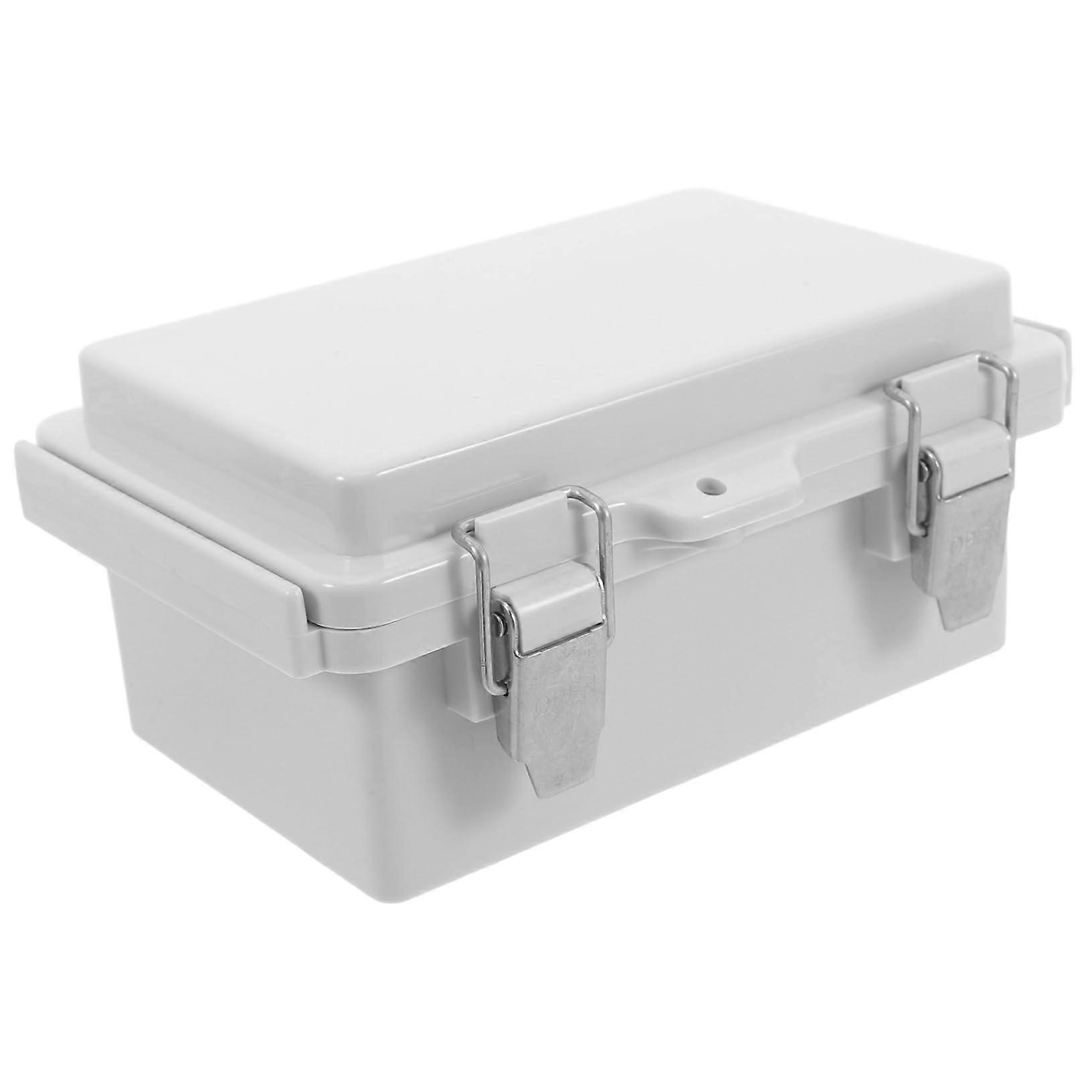 Waterproof electrical box for outdoor use, weatherproof enclosure, robust material, easy install