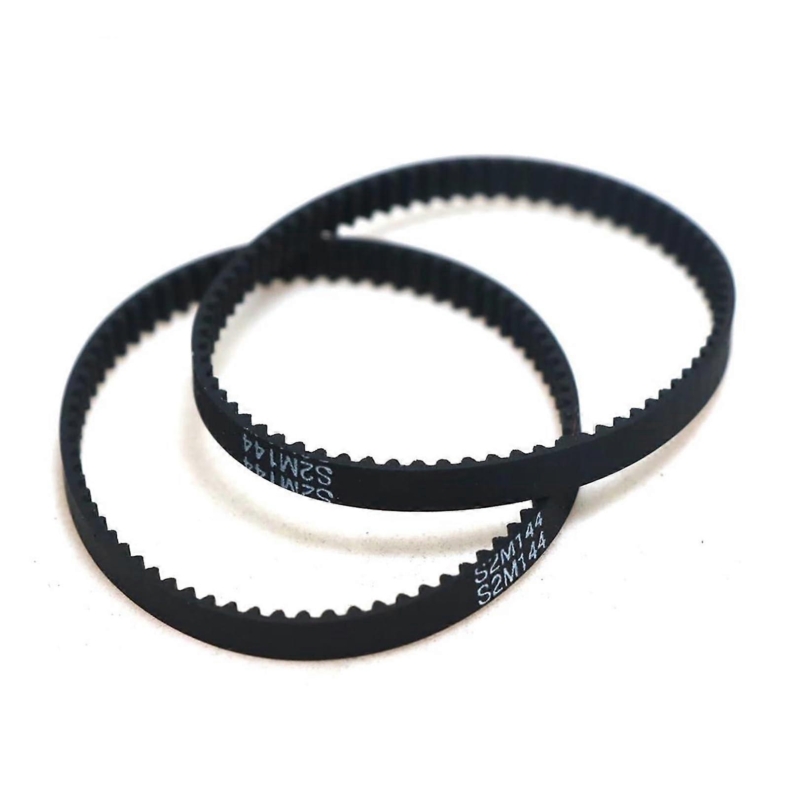 S2M Timing Belt, Rubber Closed-Loop, 136-144 Teeth, 3-10 mm Width, Model S2M-138