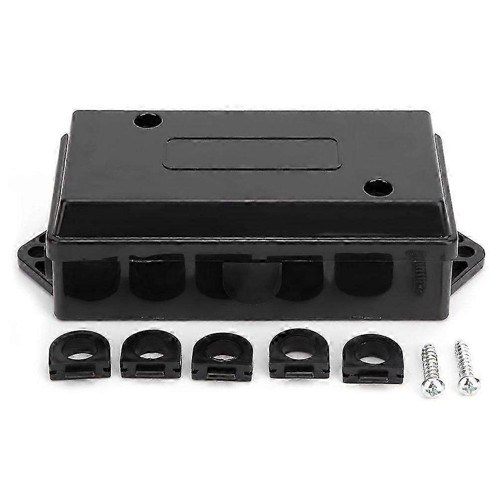 US 7 Way Trailer Wiring Junction Box Waterproof Wire Cord Junction Box