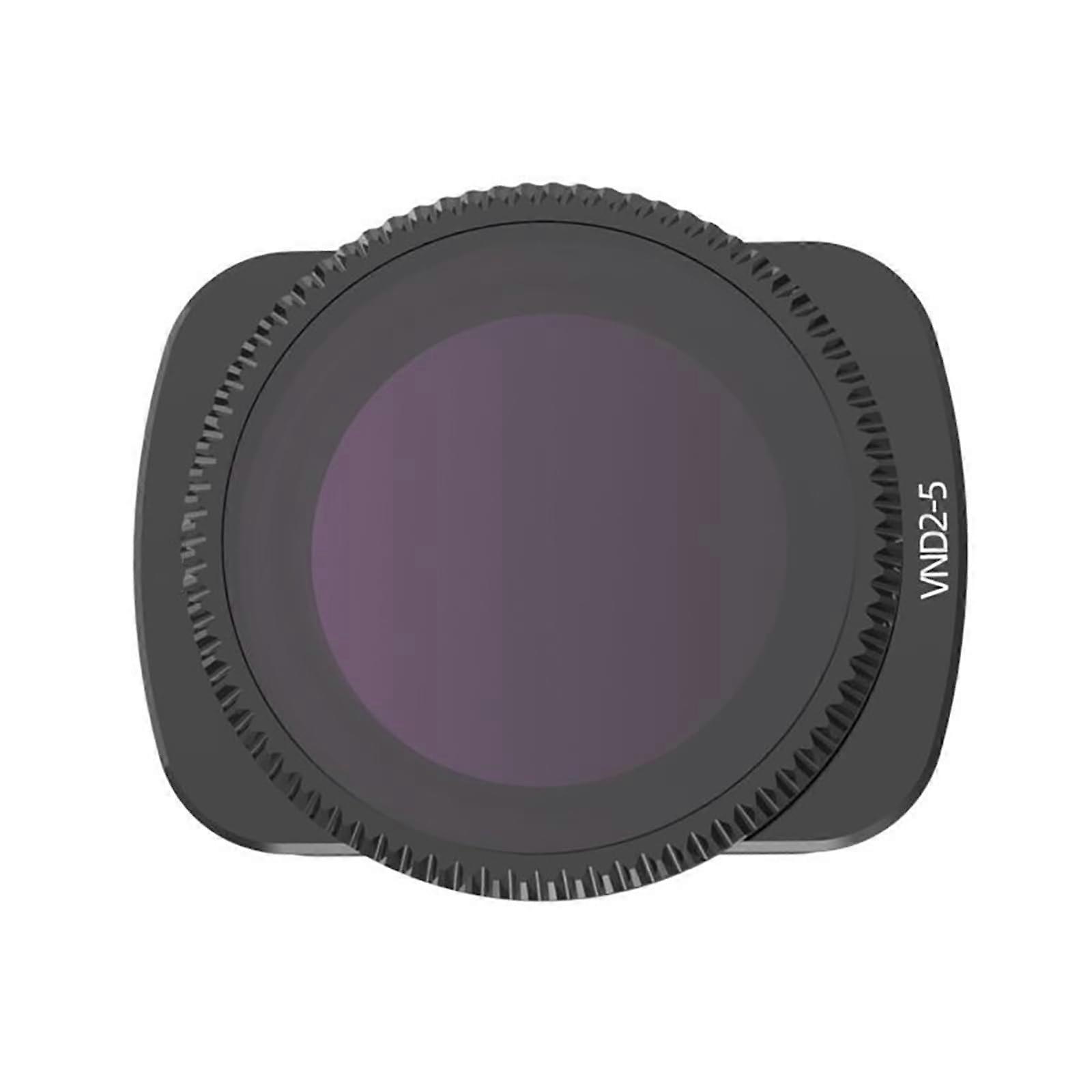 HD Multi Coated Optical Lens Filter for DJI Osmo Pocket 3 Camera Lens Aluminum Alloy Camera Accessories Adjustable ND25