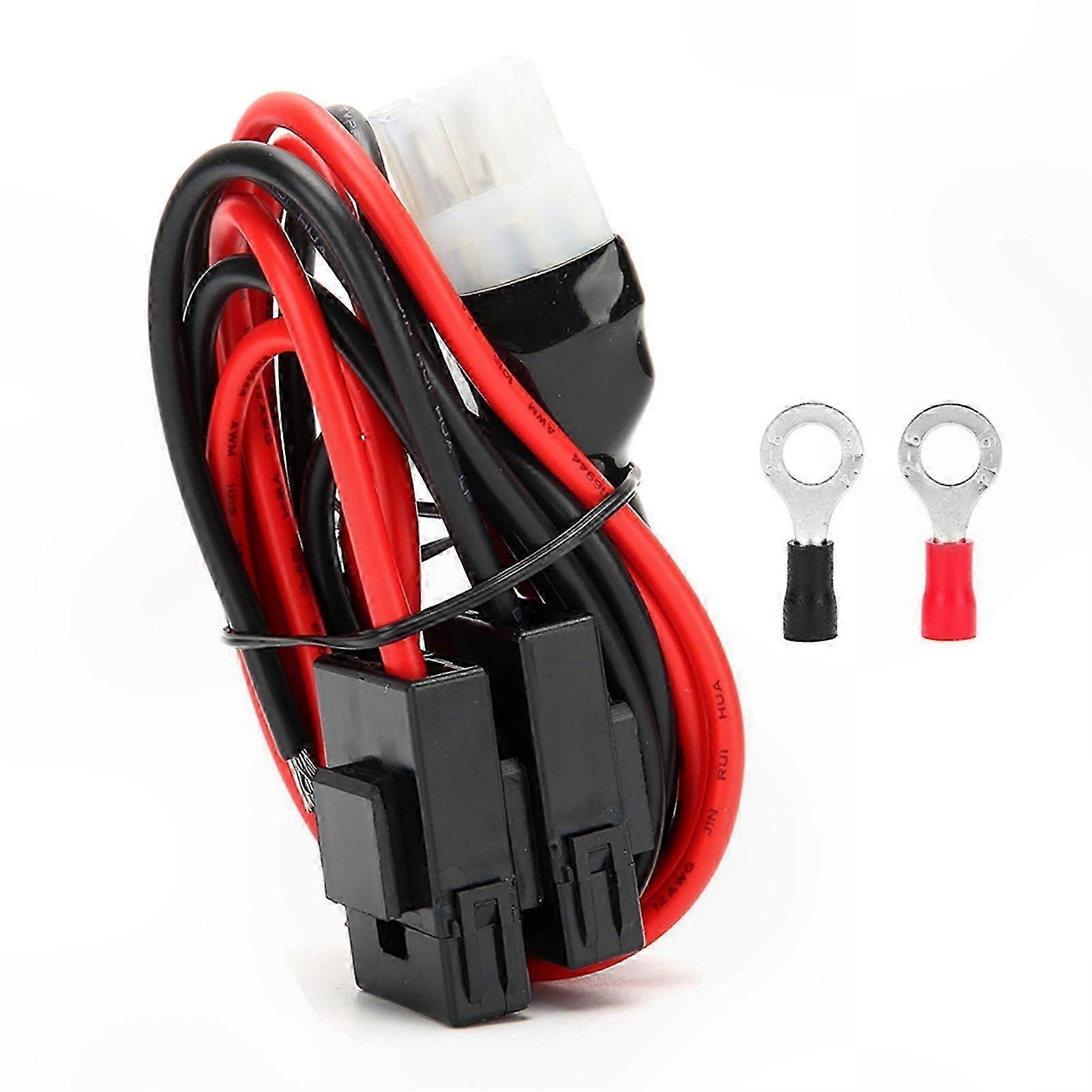 1m Car Radio Power Cable for Shortwave Radios Compatible with Multiple Models