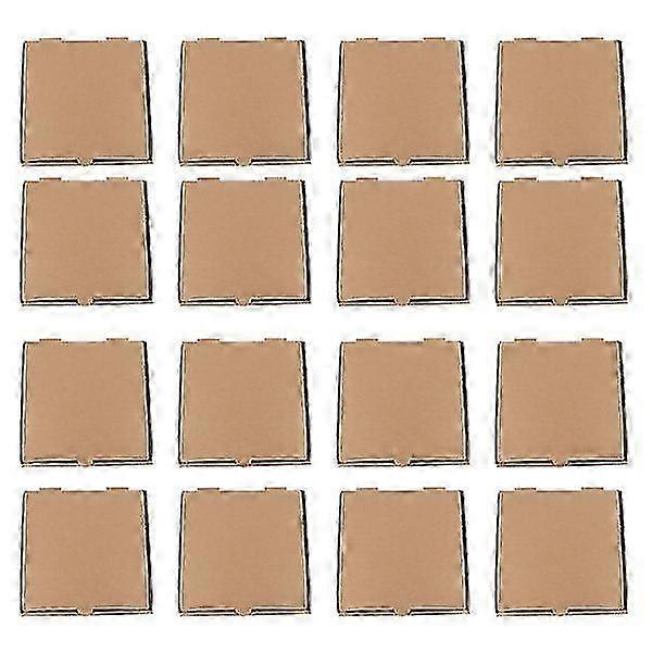 25pcs Mini Pizza Boxes Small Cardboard Pizza Box Corrugated Case
