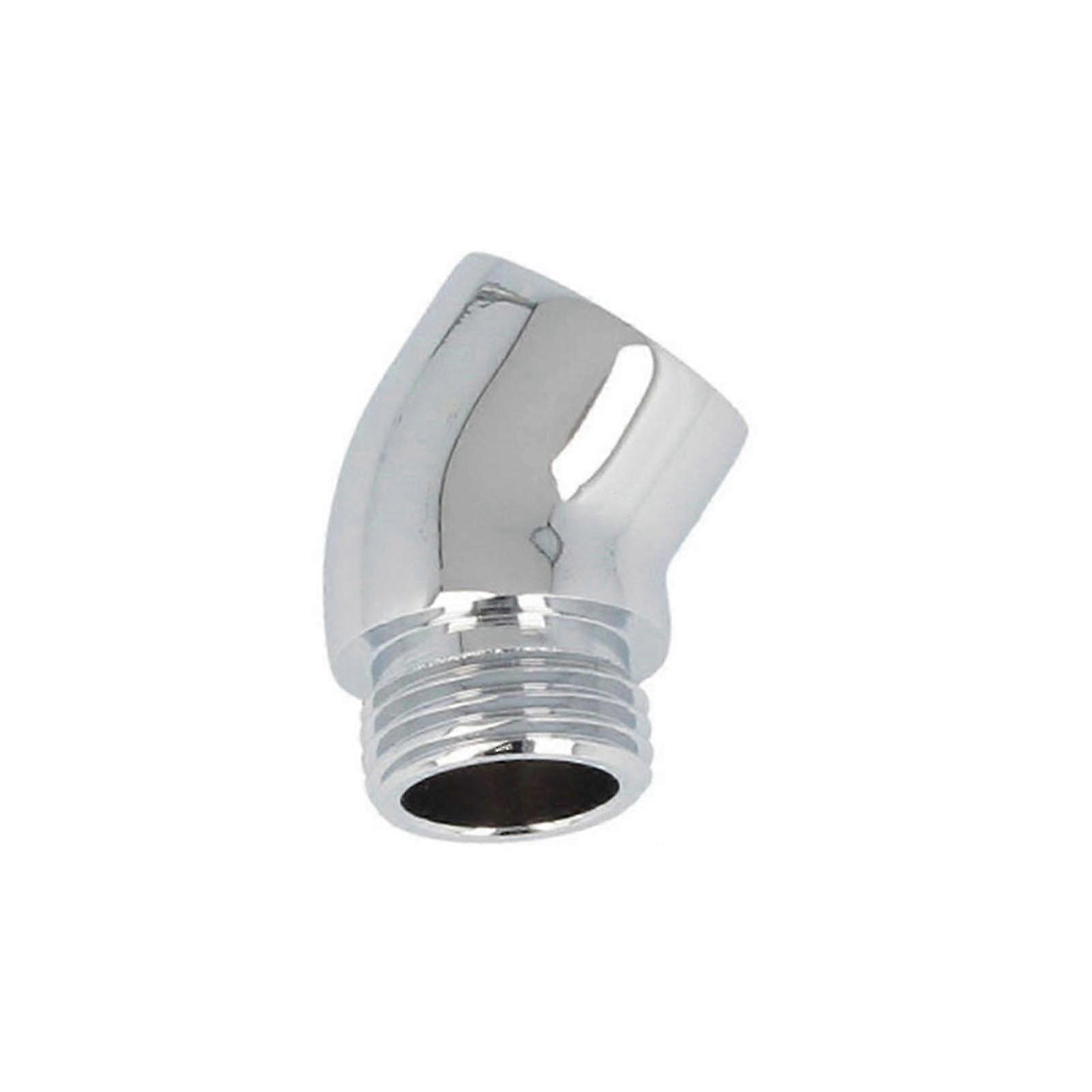 Bronze Finish Hand Shower Hose Elbow Connector - 135 Degree Swivel Design, Easy Install for Secure Showers