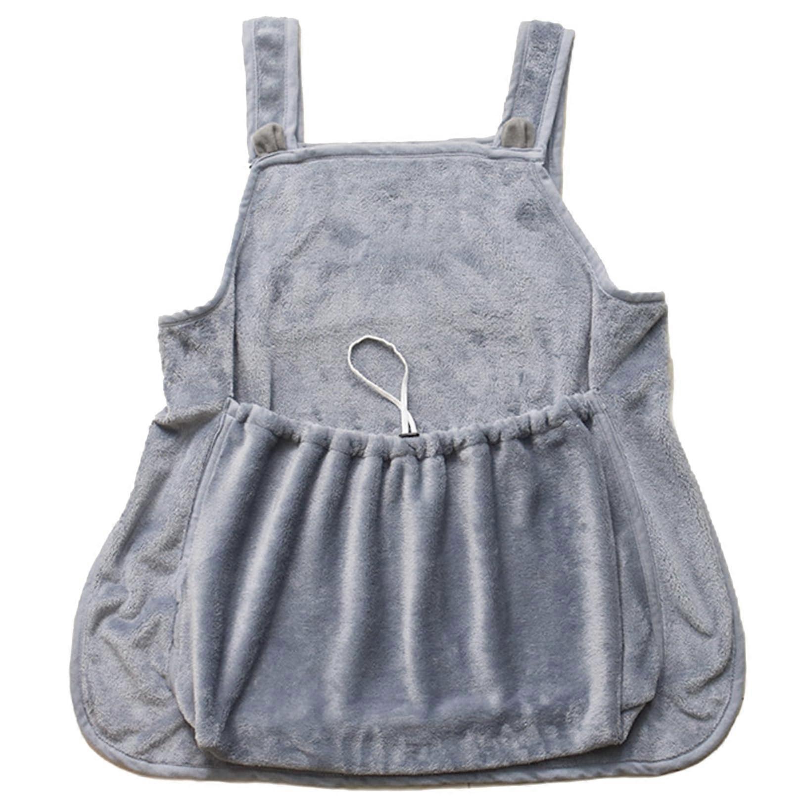 Cat Apron Carrier for Cats Up to 7.5kg, Adjustable Breathable Chest Pouch, Soft Fabric, Comfortable Design