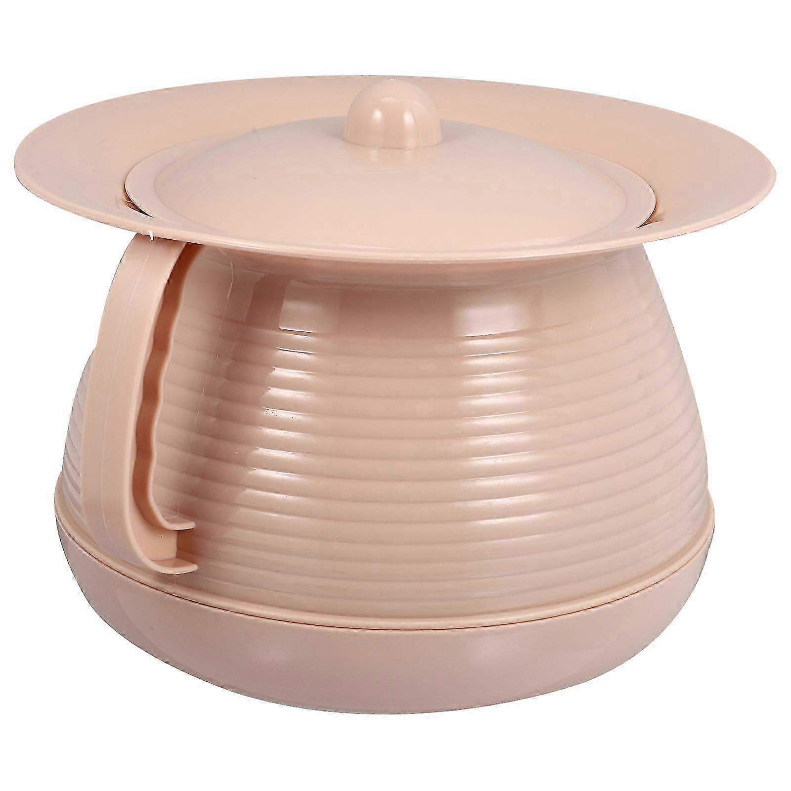 نونية محمولة للبالغين والأطفال وردي 21X21X13.5CM 1 قطعة