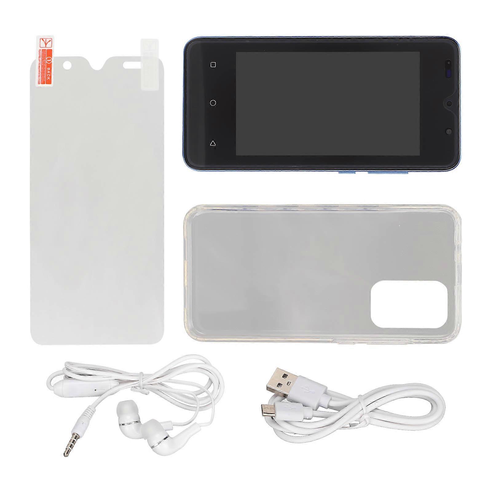 A18 Unlocked Dual SIM Smartphone - 4.5" Screen, 512MB RAM, 4GB ROM, Android, Blue