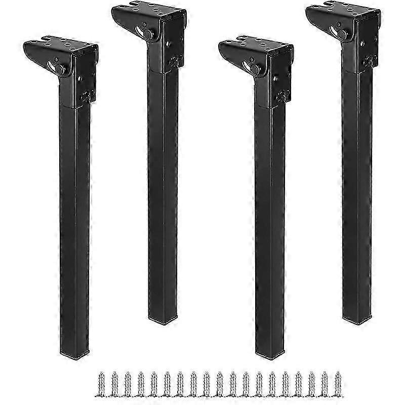 Modern Furniture Hardware - Square Tube Folding Table Legs for Computer Desks and Shoe Cabinets