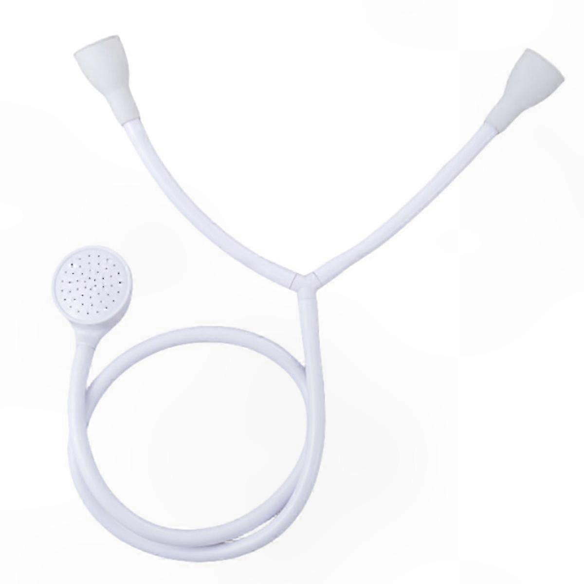 Adjustable Dual-Action Showerhead with Hose - Multi-Purpose Faucet Sprayer for Hair Washing and Pet Cleaning