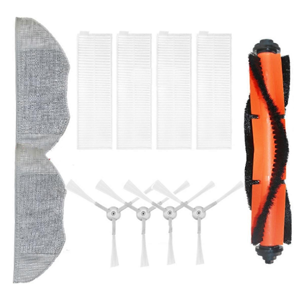 Fit for S20/E10 / E12 / E10C, G1/3C Plus / 3C Pro / C103 Parts Main Roller Side Brush Filter Mop Clo