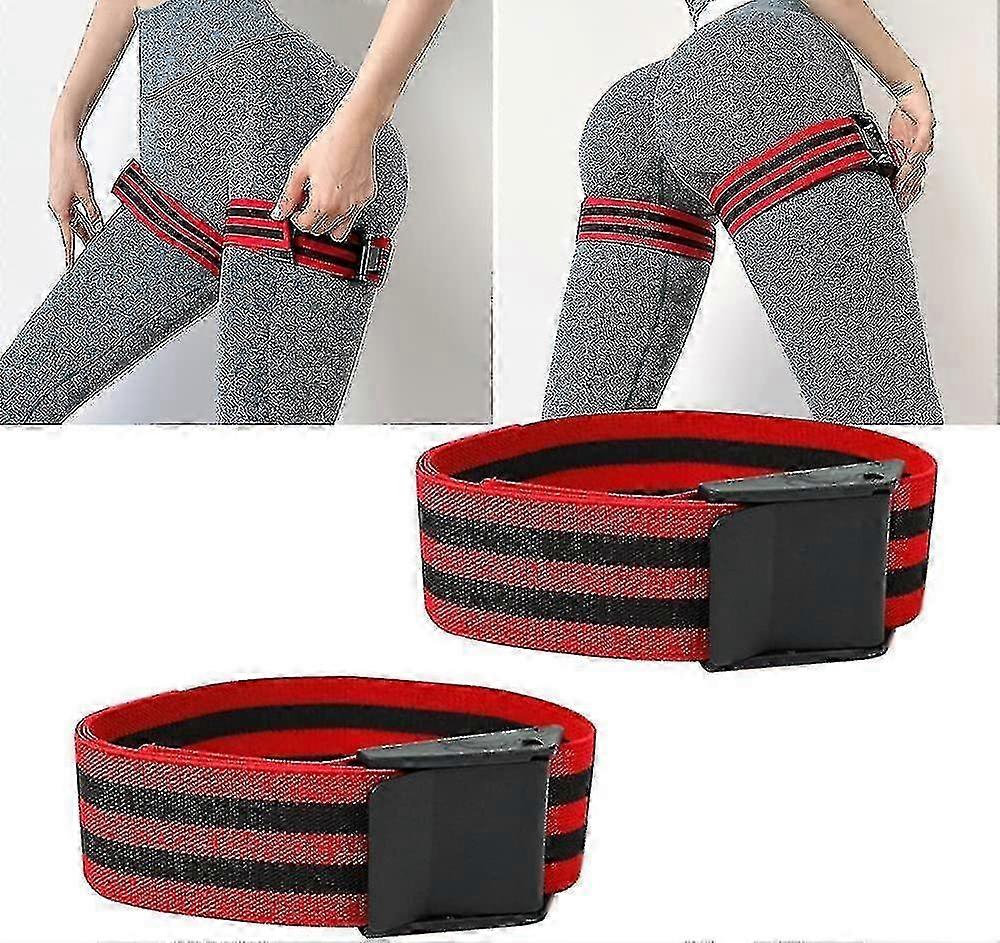 2 Pack Blood Flow Restriction Bands, Glutes Hip Legs Booty Workout,...