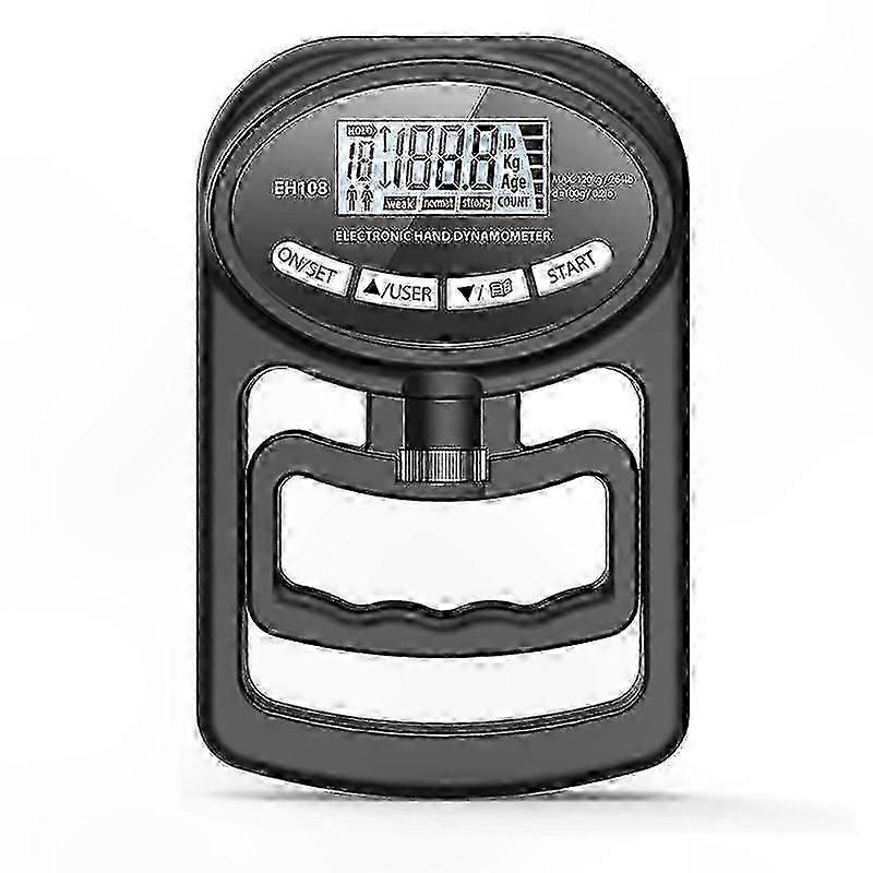 Electronic Hand Grip Strength Tester - 265 Lbs / 120Kgs Dynamometer for Grip Strength Training and Testing